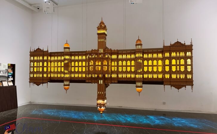 Sultan Abdul Samad BuildingにあるKLシティギャラリーによる模型