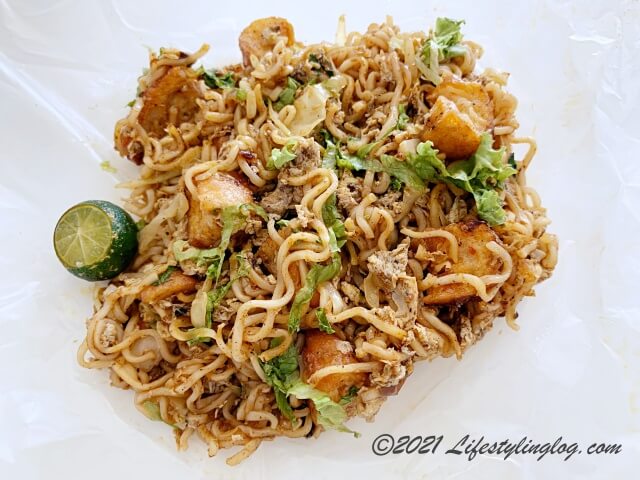 Nasi Kandar PelitaのMaggi Goreng（マギーゴレン）