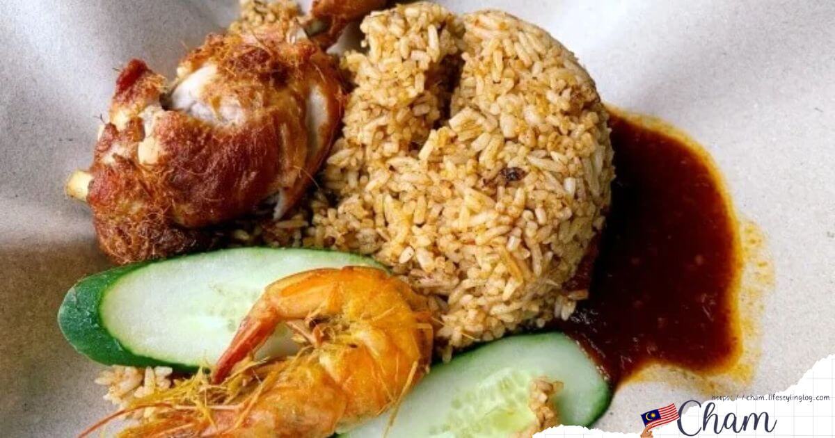 Nasi Lemak Goreng Chef FauzeyのNasi Lemak Goreng（ココナッツライス炒飯）