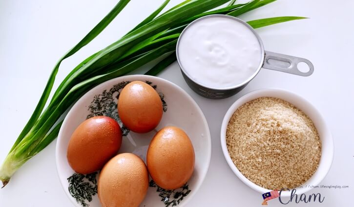 Kaya(カヤジャム)を作る時の原材料