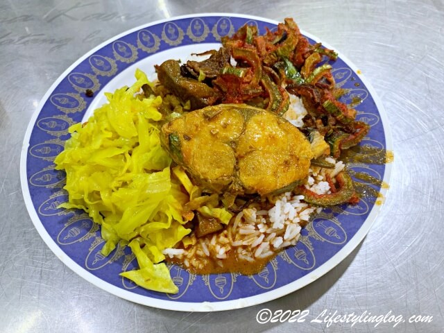 Nasi Kandar Pelitaのナシカンダー