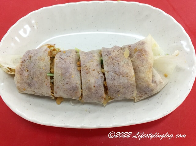 クアラルンプールでフランチャイズ展開しているSisters Crispy PopiahのPopiah（ポピア）