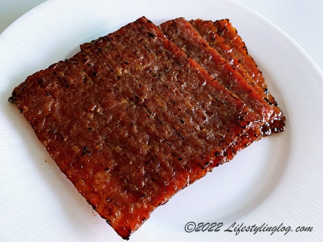 豚肉を使った肉乾/肉干（Bakkwa/バクワ）