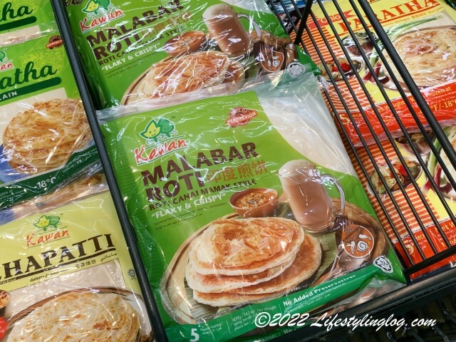 冷凍のMalabar Roti