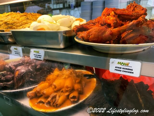 Mohd.Yaseem Nasi Kandar Restaurantのおかず