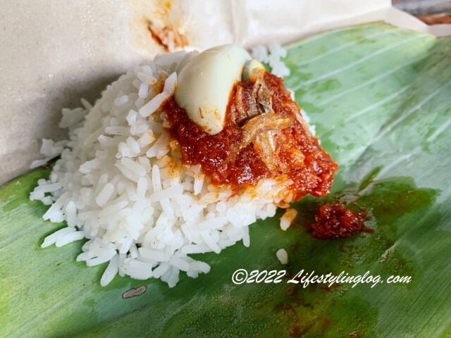 Klebang Original Coconut ShakeのNasi Lemak