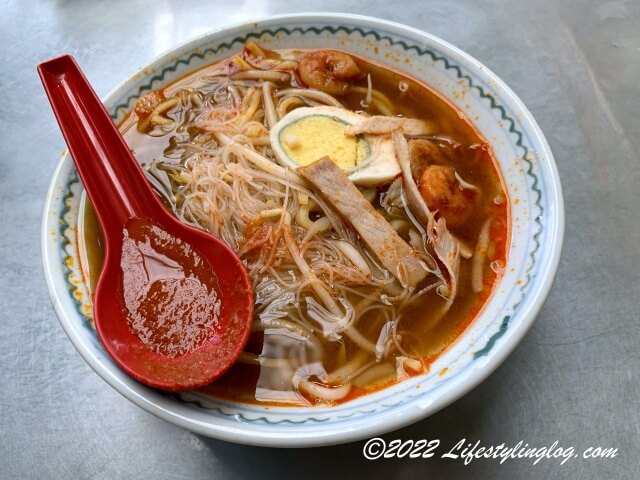 辛みが強い888 Hokkien Meeのペナン福建麺