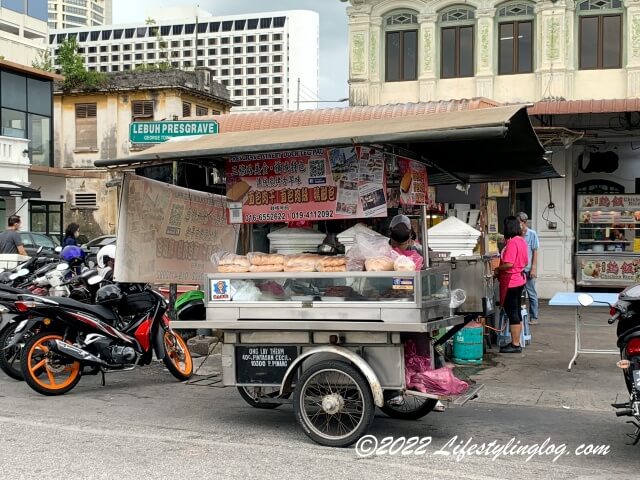 Presgrave Street Hawker Centre（三條路ホーカーセンター）にあるバクワトーストのお店