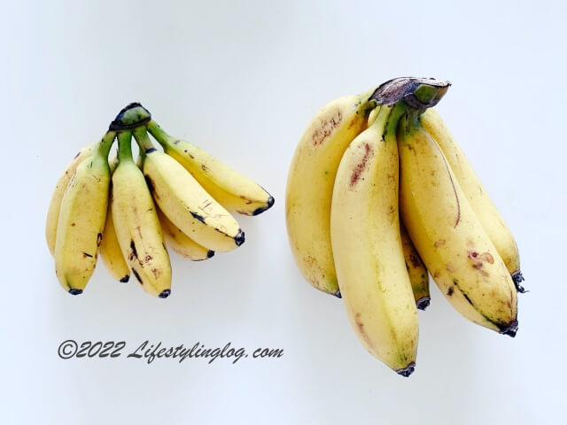 Pisang MasとPisang Berangan