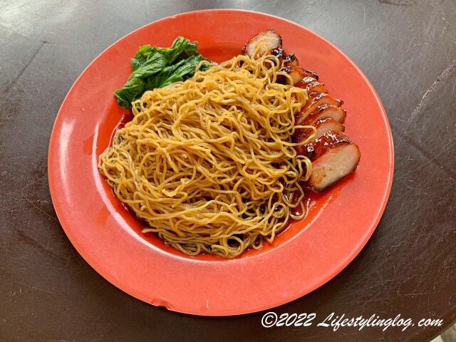 叉焼雲呑麺（Char Siew Wantan Meeチャーシューワンタンミー）