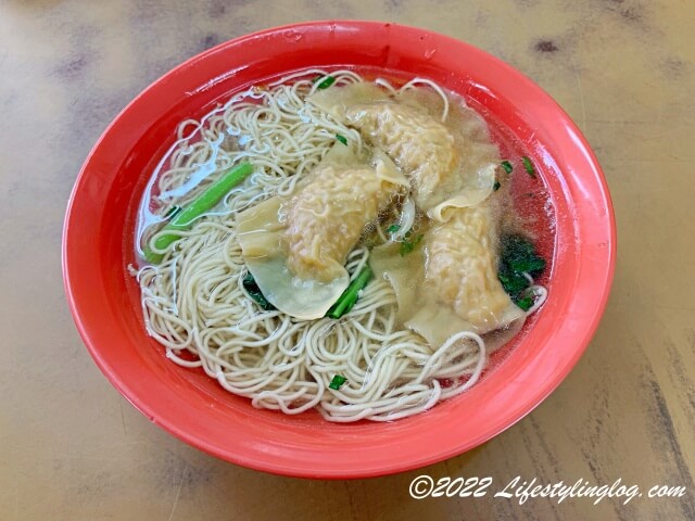 Restoran K Intanの水餃子麺