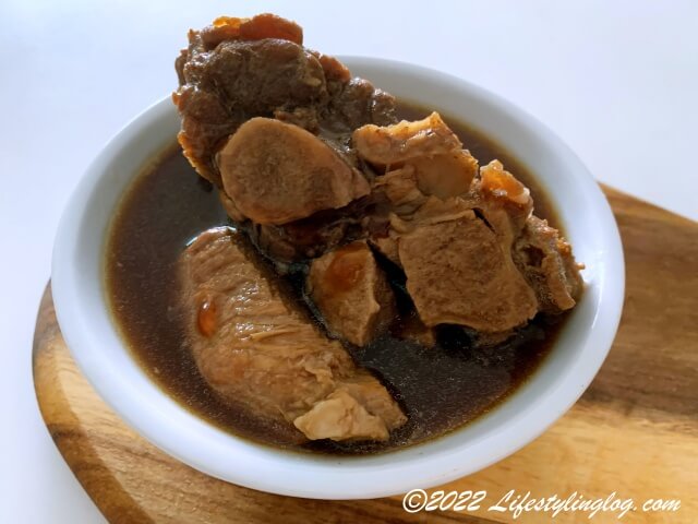 盛發肉骨茶（Seng Huat Bak Kut Teh）のバクテー