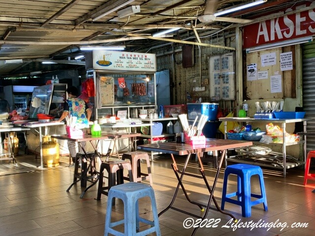 新街场路全蛋面（Sungai Besi Wantan Mee）の店舗外観