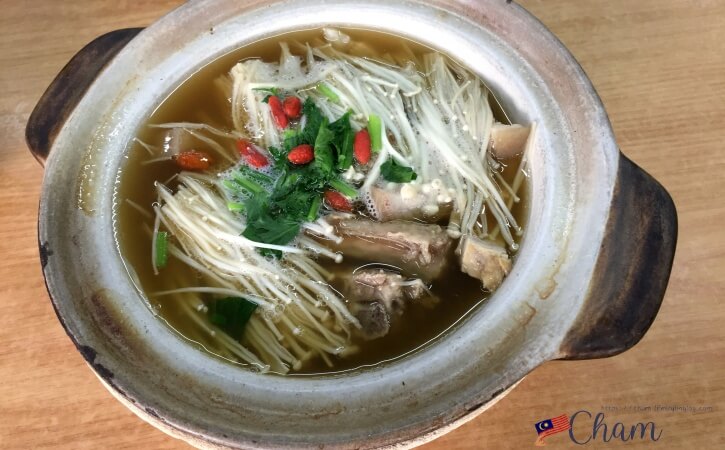 えのきが使われているバクテー