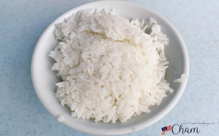 バクテーと一緒に注文する白飯