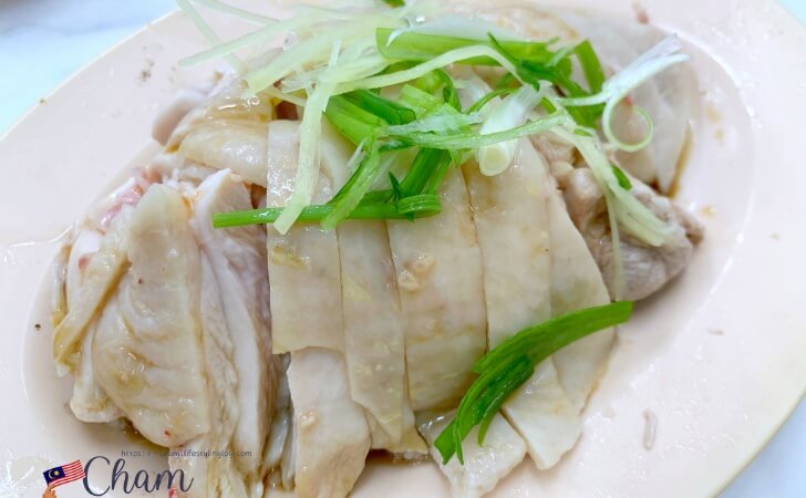 豊記海南鶏飯（Foong's Hainan Chicken Rice）の海南チキン