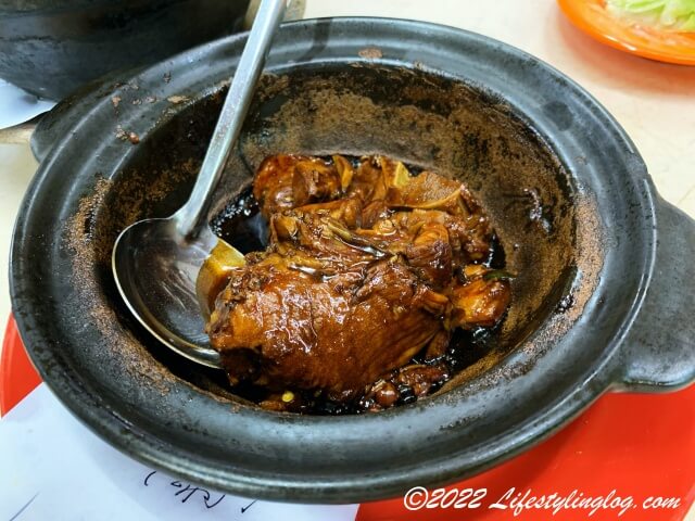 直落玻璃瓦煲肉骨茶（Teluk Pulai Bak Kut Teh）のドライバクテー