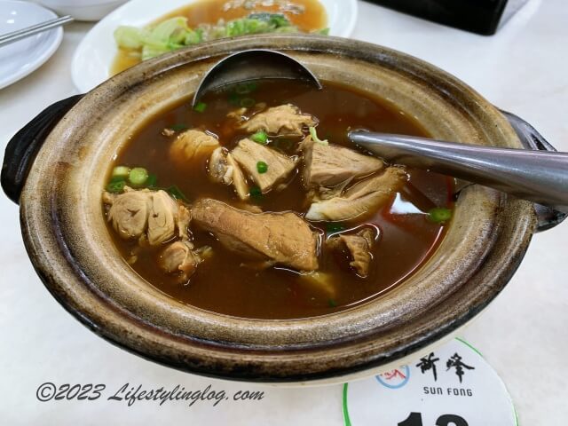 新峰肉骨茶（Sun Fong Bak Kut Teh）のバクテー