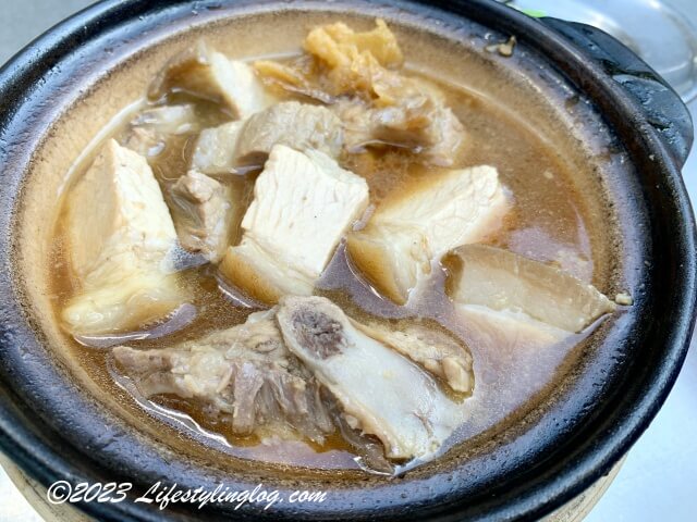 Restoran Ah Hei Bak Kut Teh（阿喜肉骨茶）のバクテー