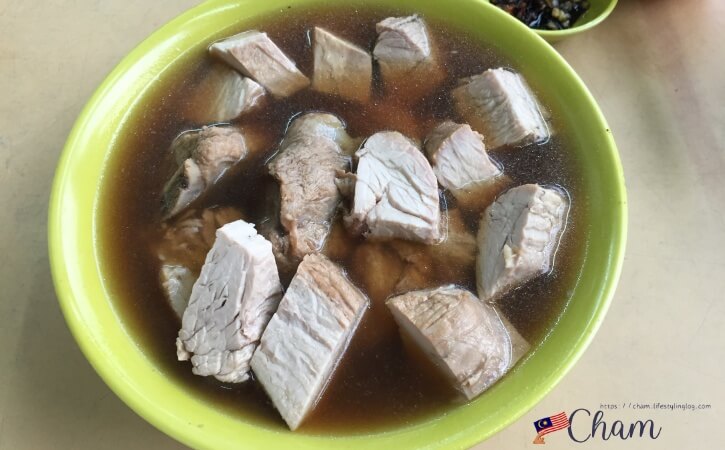 興記肉骨茶（Heng Kee Bak Kut Teh）のバクテー
