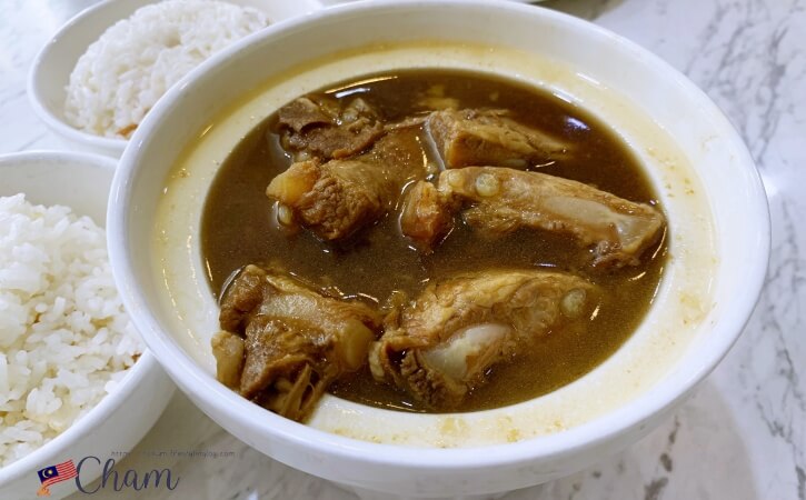 三美肉骨茶（Samy & Min Bak Kut Teh）の肉骨茶