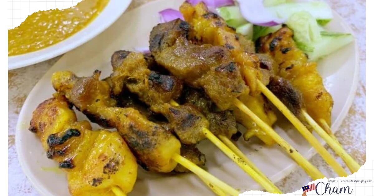 マレーシアの焼き鳥（串料理）のSatay（サテー）