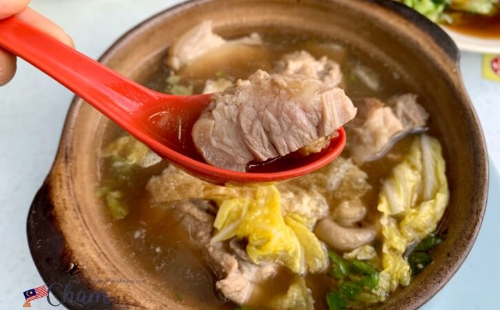 亦是好驰名瓦煲肉骨茶（Yik See Ho Bak Kut Teh）のバクテー