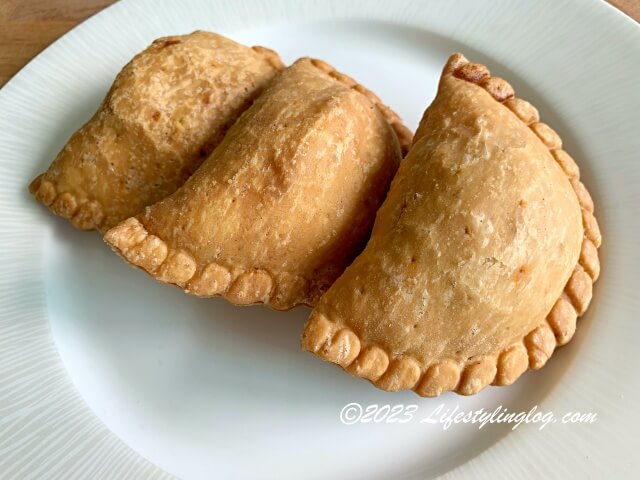 プレーンタイプのマレーシアのCurry Puff