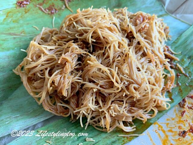 Fried Beehoon（ビーフン炒め）