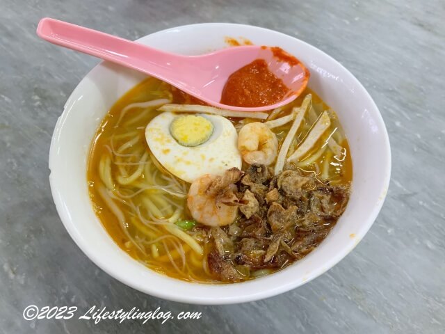 ペナンの福建蝦麺