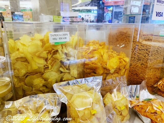 Ipoh Kacang Putihで販売されているチップス