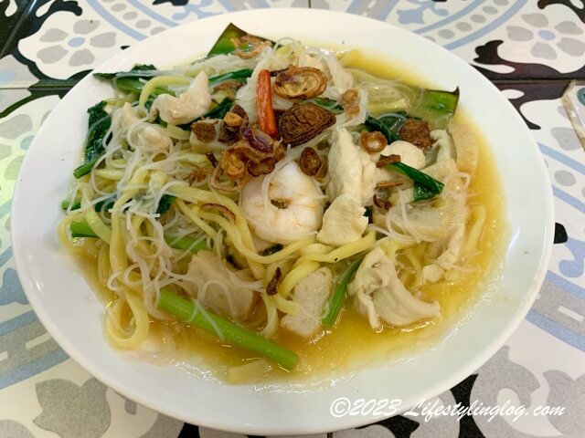 源昌隆咖啡店（Kafei Dian）の海南炒麺