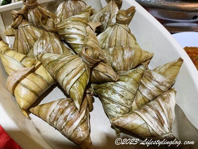 ハリラヤに食べるKetupat