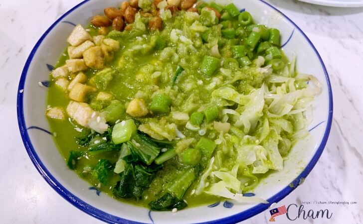 擂茶（レイチャ）の食べ方