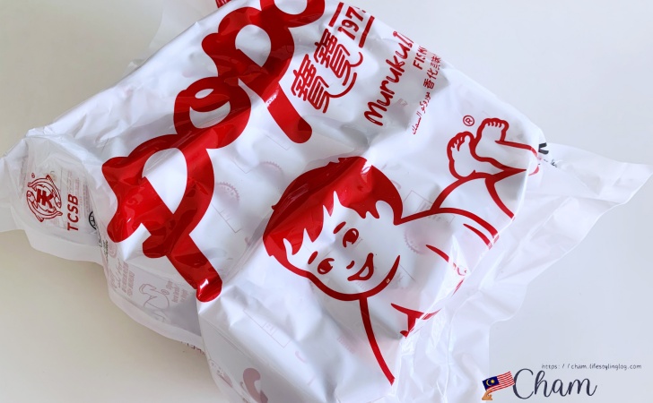 24パック入りのPopo Ikan Muruku（ポポイカンムルク）