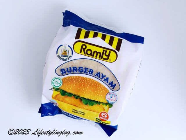 Ramly Burger（ラムリーバーガー）のチキンパティ商品