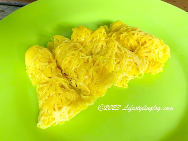 網のような見た目のRoti Jala（ロティジャラ）