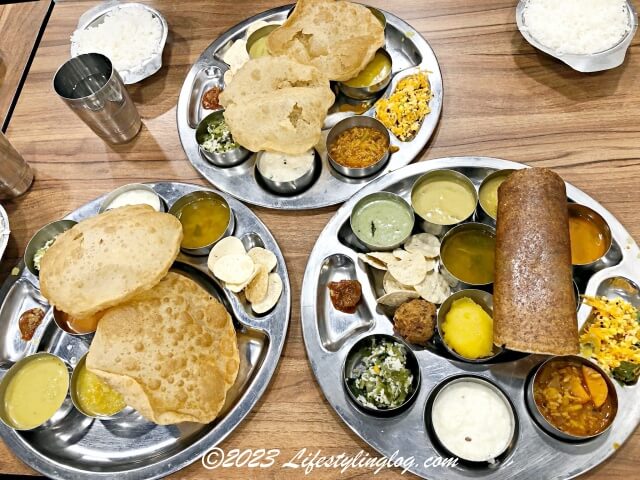 インド料理のThali（ターリー）