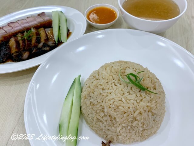 8 Avenue（第八街）の焼肉叉焼飯