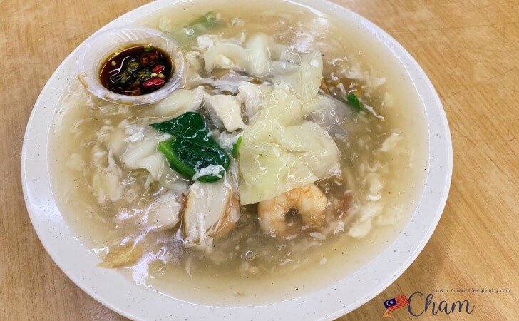 明記焼魚（Meng Kee Grill Fish）の滑蛋河