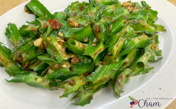 明記焼魚（Meng Kee Grill Fish）の野菜炒め
