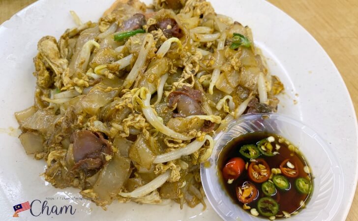 明記焼魚（Meng Kee Grill Fish）の炒粿條