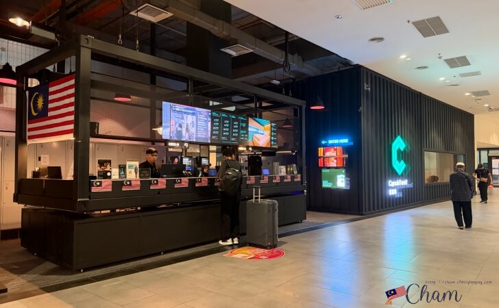 gateway@klia2にあるカプセルトランジットKLIA2ランドサイド