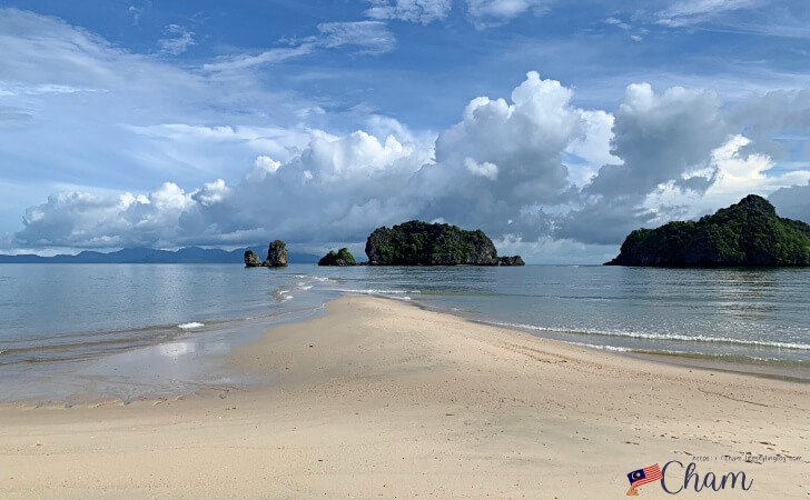 ランカウイ島のビーチ