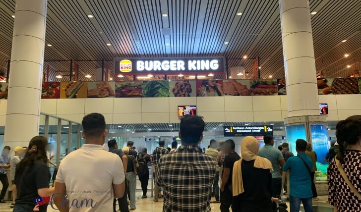 クアラルンプール国際空港(ターミナル1)の到着ホール