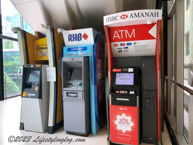 マレーシアのATM