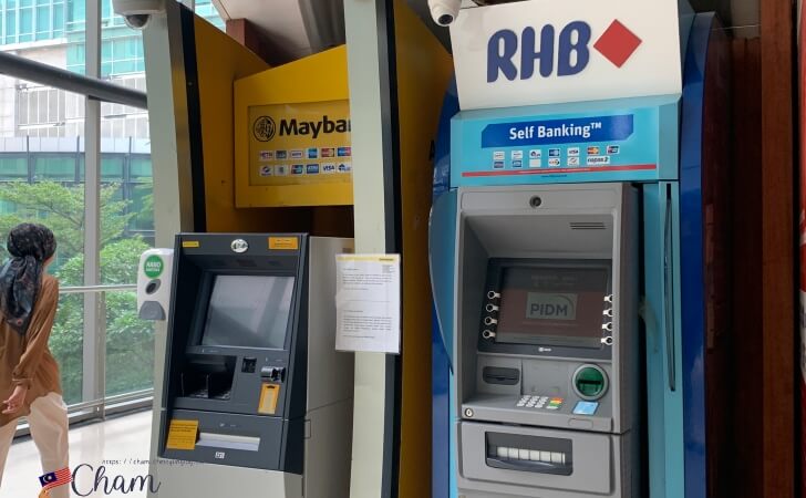 Wiseデビットカードを使って、マレーシアのRHBのATMでお金を引き出す方法