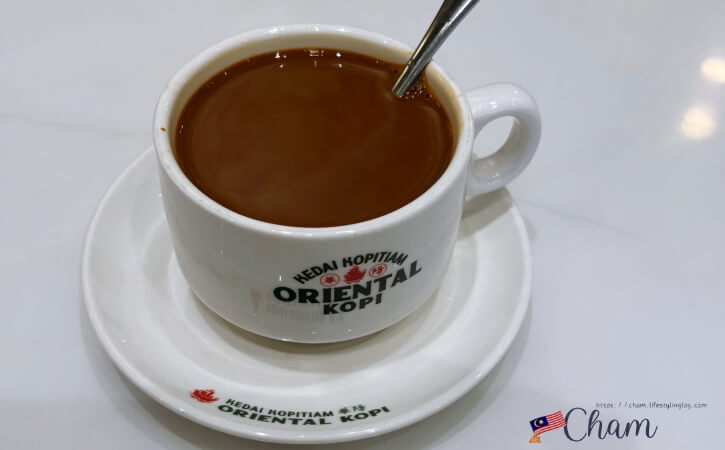 オリエンタルコピのコーヒー