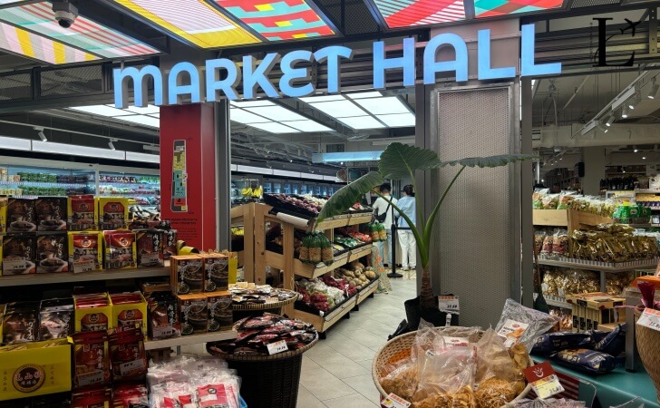 セントラルマーケットのPasar BesarにあるMarket Hall