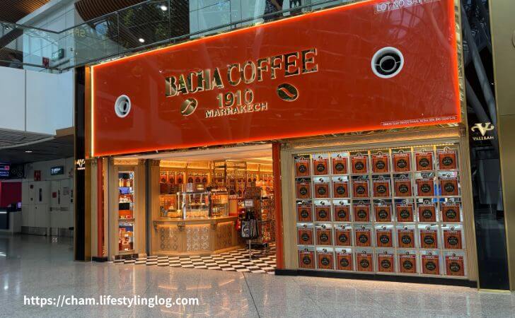 クアラルンプール国際空港サテライトビルにあるBacha Coffee
